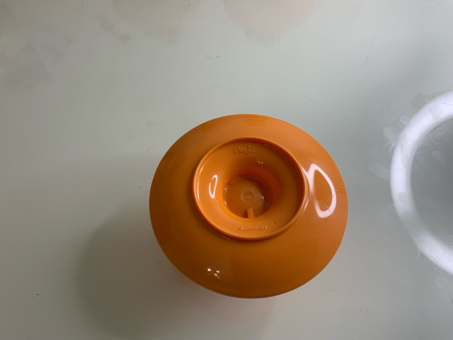 Retro Orange Melamine 6 EMSA Egg Cups Germany - photo 3