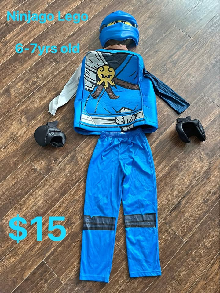 Child's Dragon Ninja Costume - Size 12-14