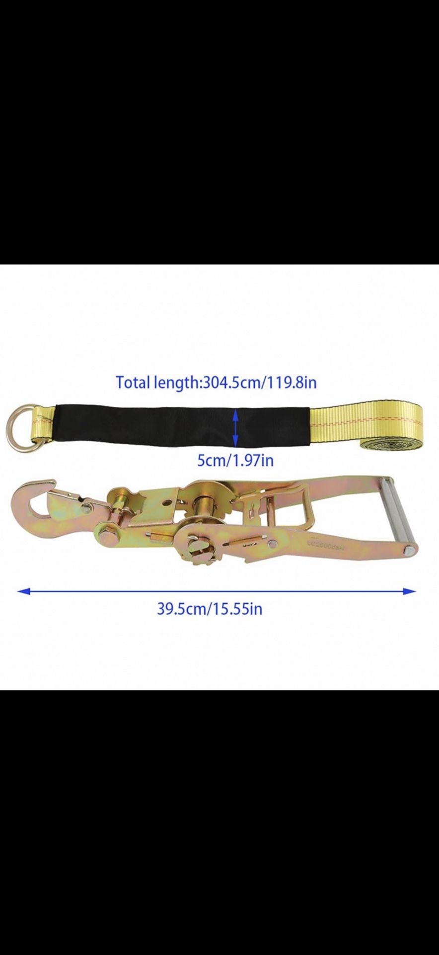 Tie down straps.(4 pcs)