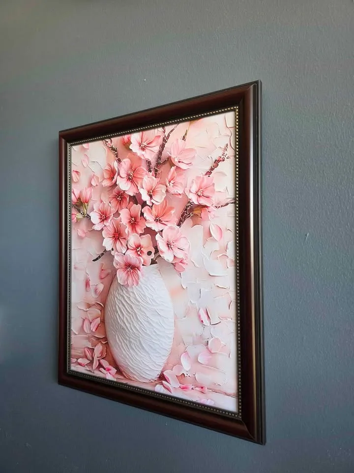 Elegant Floral Canvas Wall Art – Framed & Ready to Hang image indicator(2)