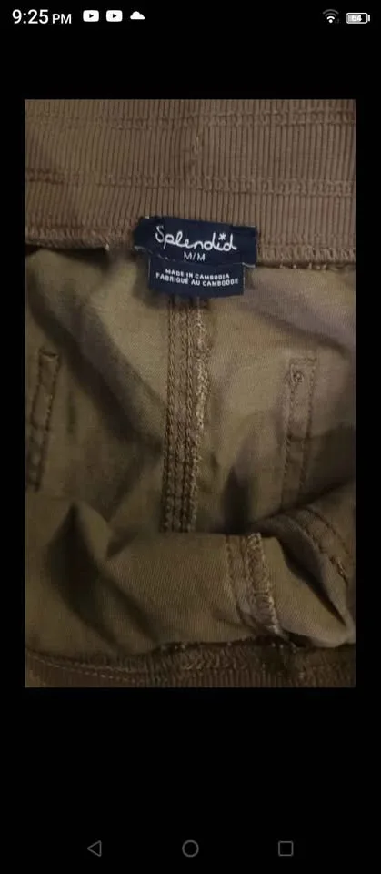 Brand new Pants brown Spledid brand size medium women image indicator(6)