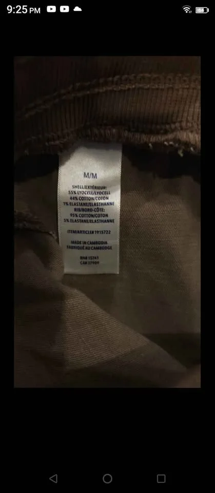 Brand new Pants brown Spledid brand size medium women image indicator(7)