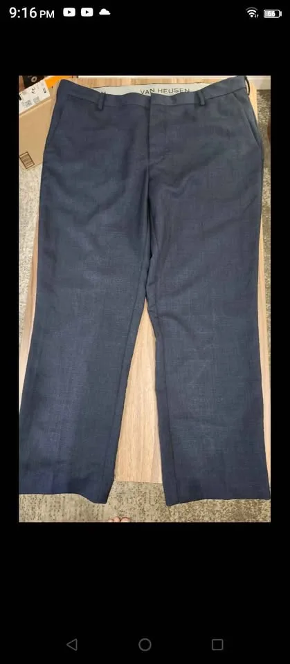 Brand new Pants dress Van heusen 38x32" elastic waist image indicator(2)