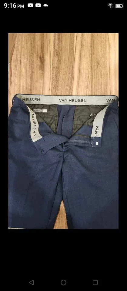 Brand new Pants dress Van heusen 38x32" elastic waist image indicator(3)