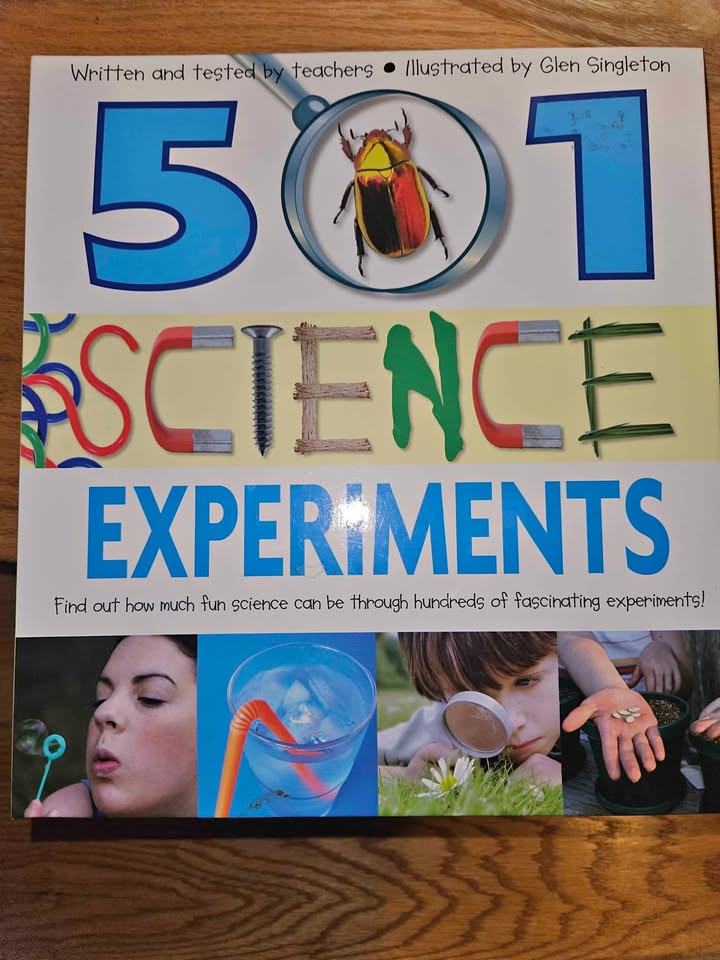 501 Science experiments book