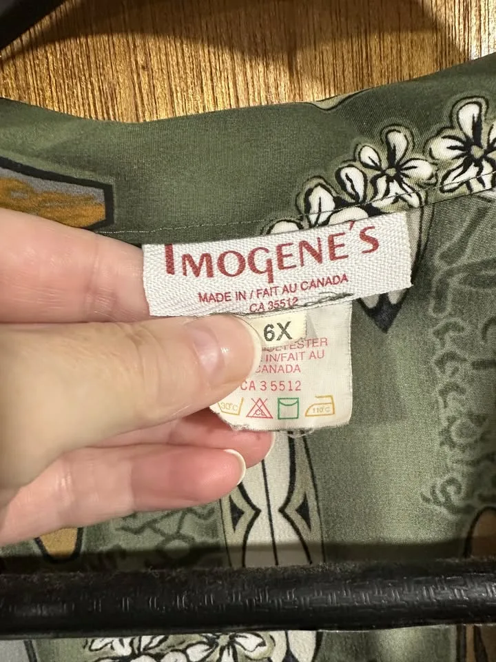 Set of 3 6x Plus-sized Hand-Made Blouses by Imogene’s (A) image indicator(2)