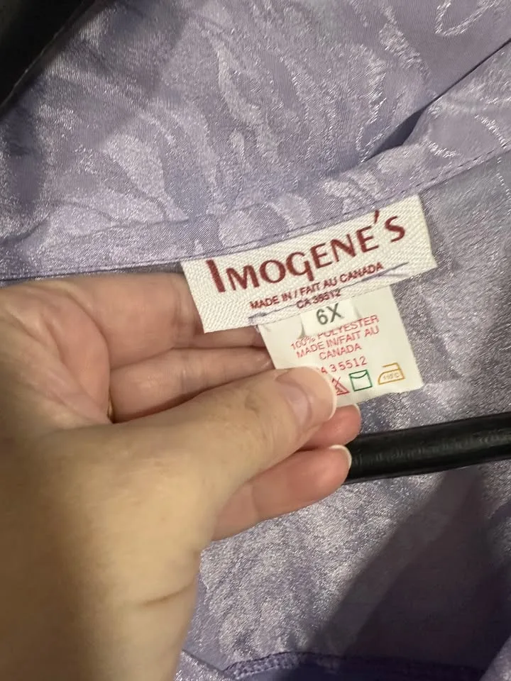 Set of 3 6x Plus-sized Hand-Made Blouses by Imogene’s (A) image indicator(6)