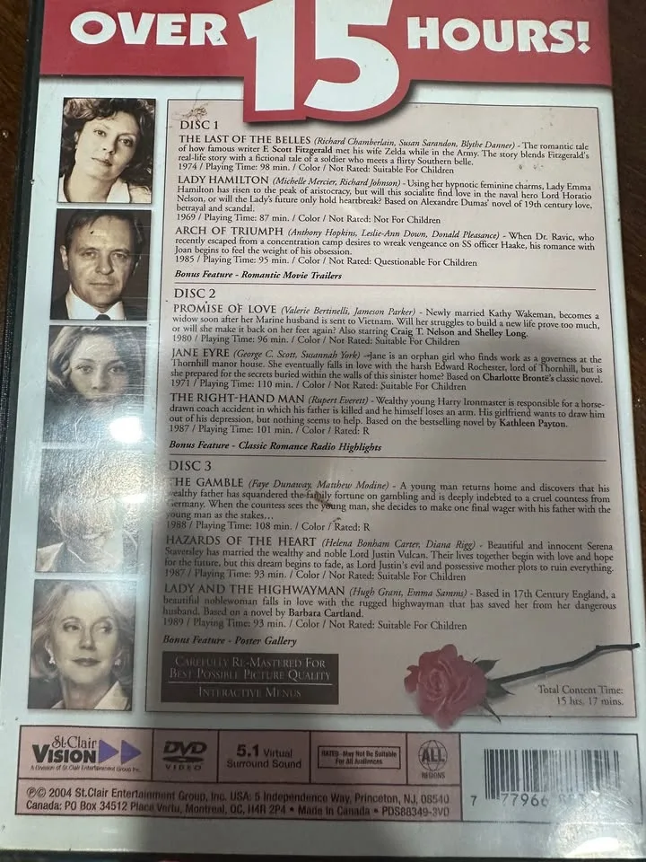 DVD Bundle – Fitness + Romantic Movie Collection image indicator(7)