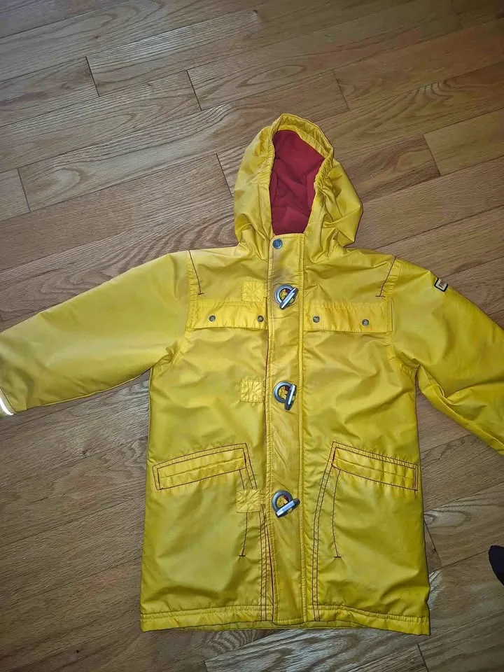 Carters Fireman/Fire chief rain coat - size 6 thumbnail