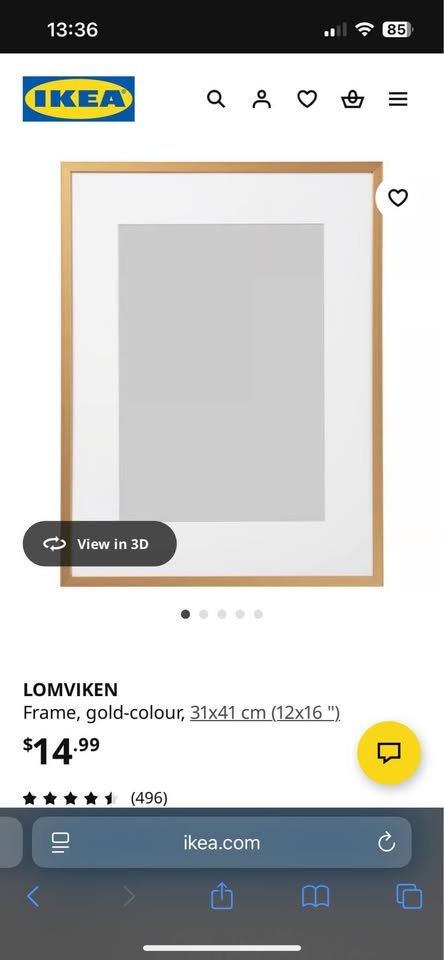 IKEA LOMVIKEN frames 12x16” - photo 2