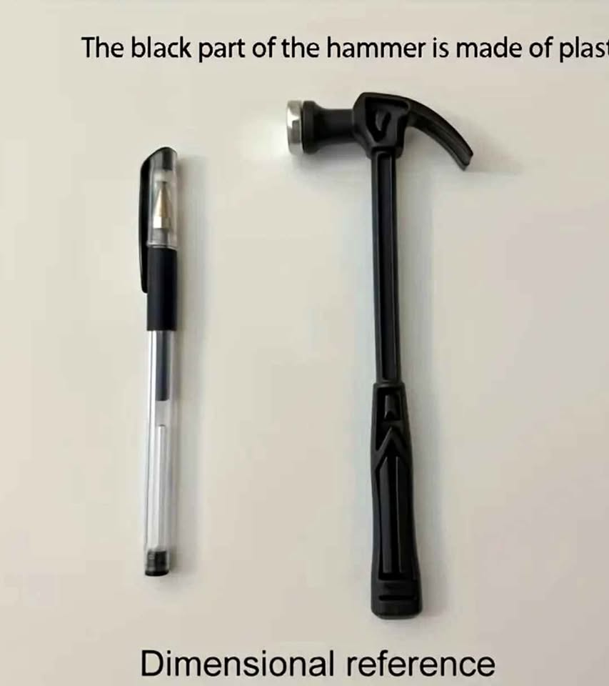 Plastic light weight hammer