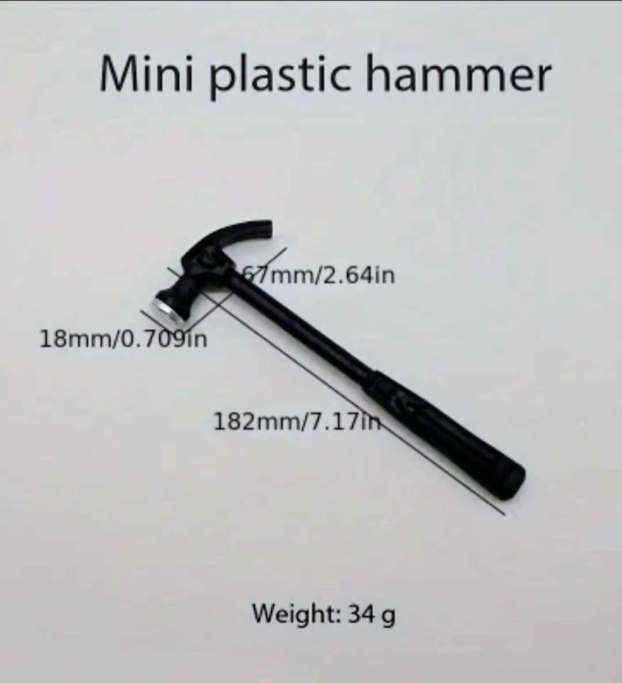 Plastic light weight hammer - photo 4