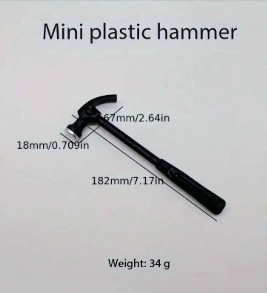 Plastic light weight hammer image indicator(4)