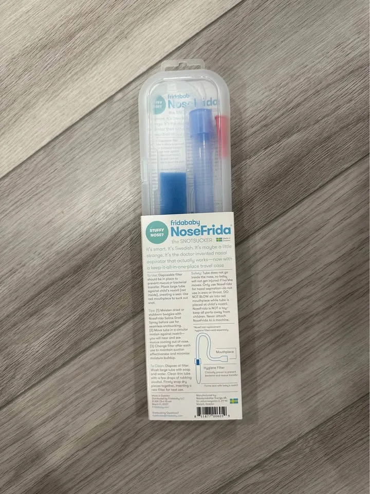 Nose Frida Snot Sucker with Filters - BRAND NEW image indicator(2)