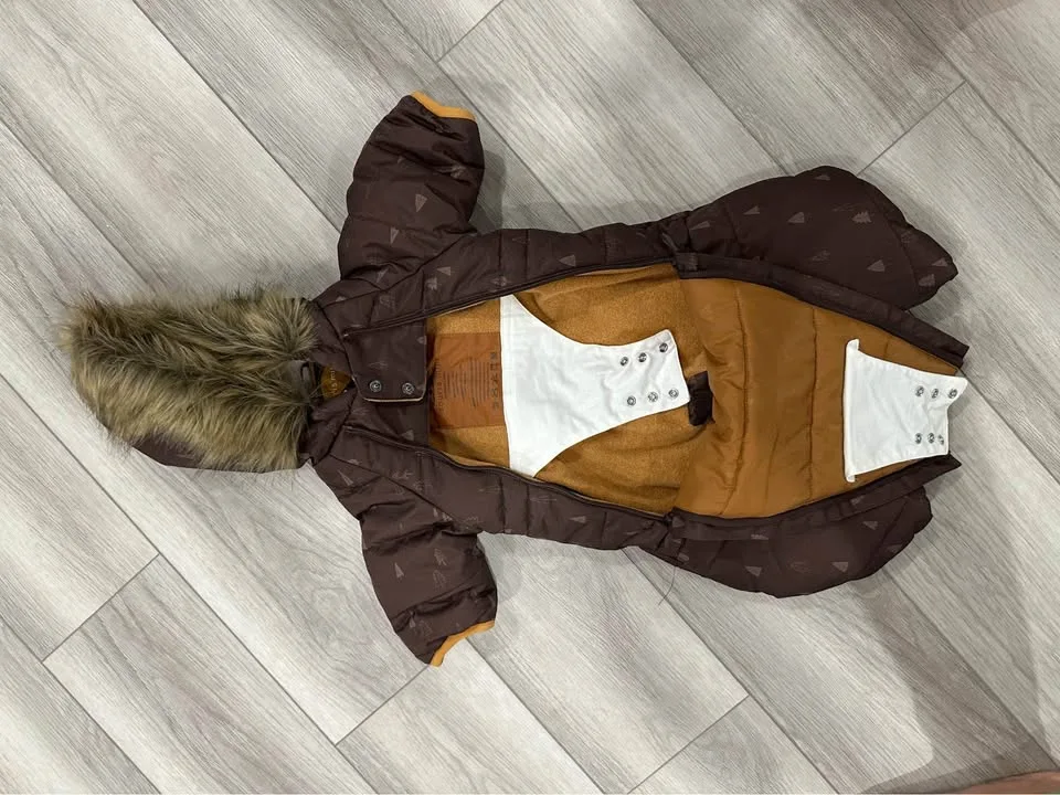 Baby One Piece Snowsuit / Bunting - Souris Mini 3 to 6 months image indicator(3)