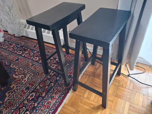 2 Stools (black) image indicator(2)