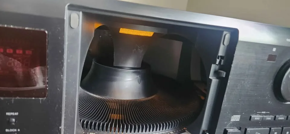 2 X Sony Mega CD storage with remote control image indicator(3)