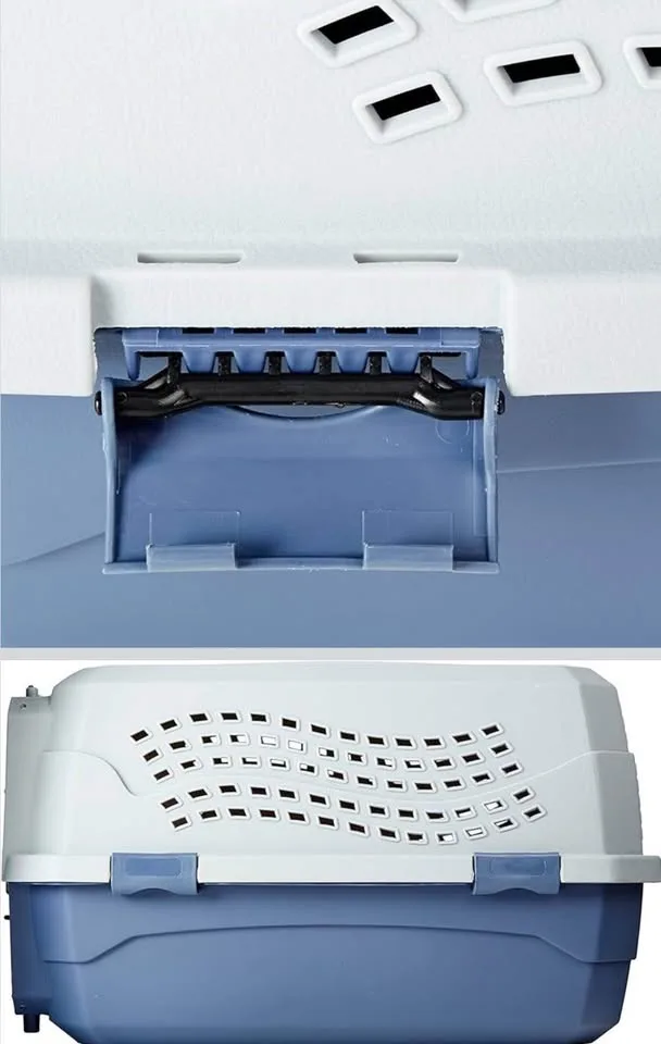 Small Pet Travel Carrier Cage - 2 door, 22.8"L x 15.0"W image indicator(4)