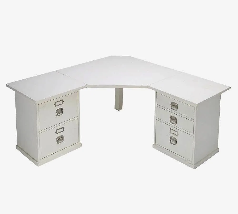Pottery Barn Corner Desk - Bedford Desk thumbnail