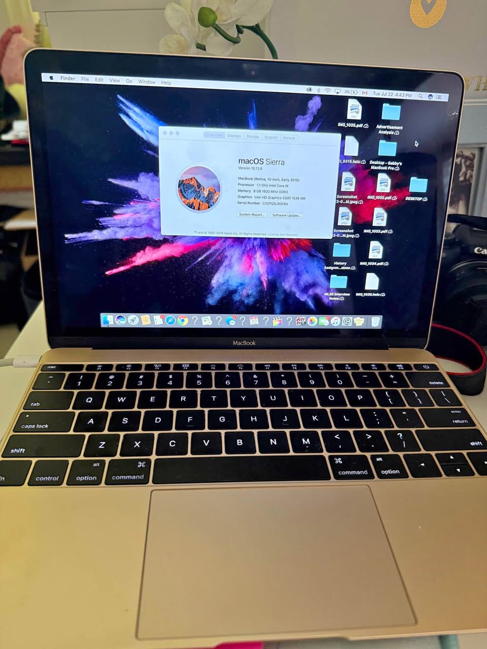 MacBook 12" Retina (Early 2015) - 8GB RAM, Rose Gold