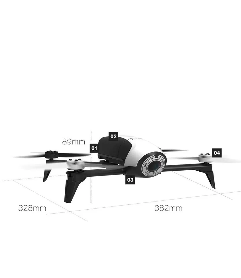 PARROT Bebop 2 Drone with Goggles + Controller image indicator(6)