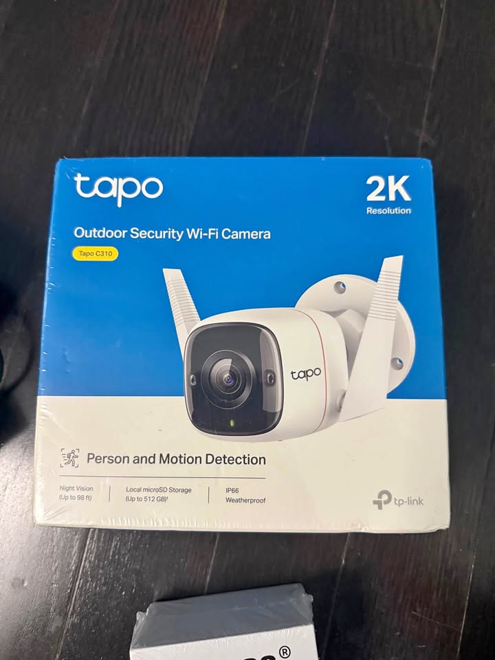 Tapo Tp-Link C310 New Outdoor Security Wi-Fi Camera 3MP
