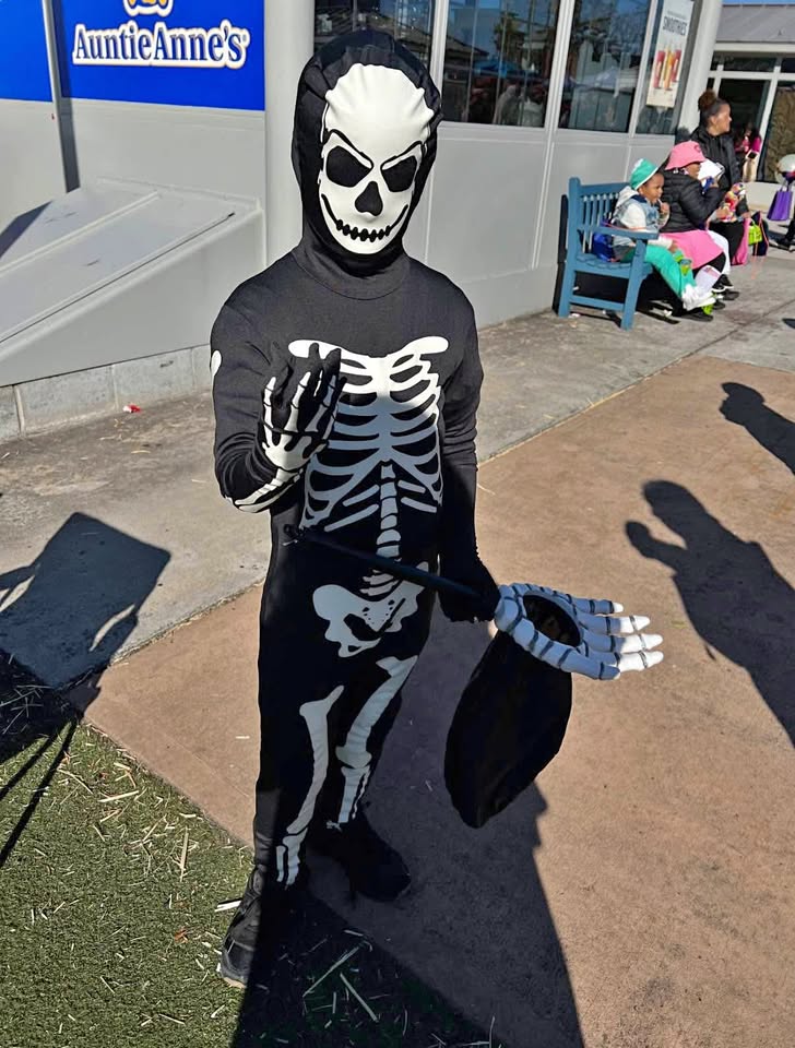 Skeleton Kids Costume