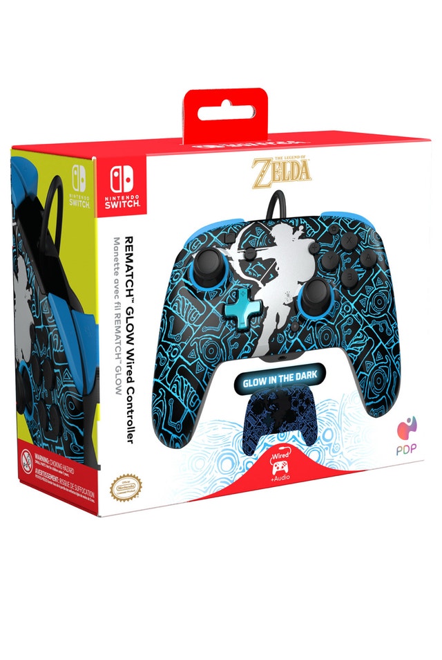 REMATCH Zelda Wired Controller for Nintendo Switch