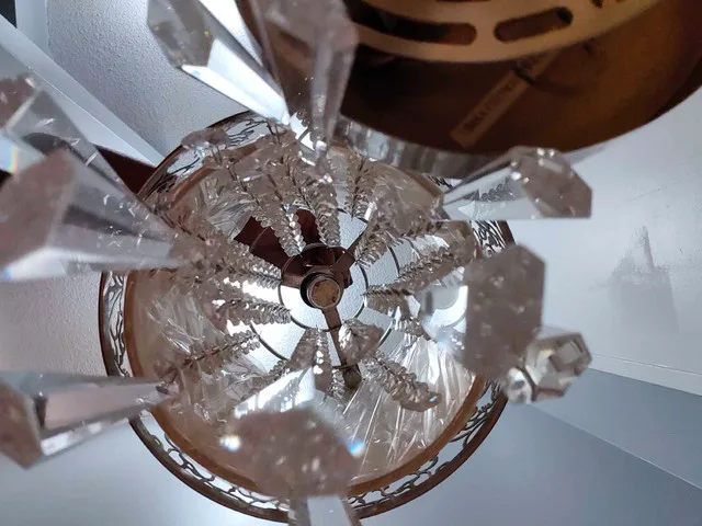 Elegant Crystal Hanging Light image indicator(2)