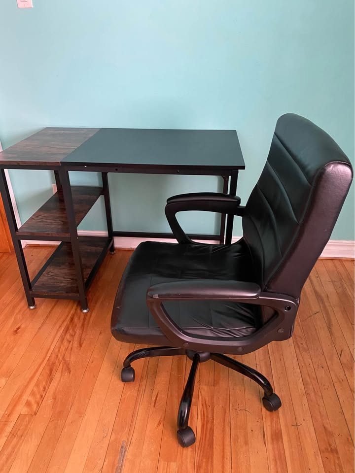 FREE DELIVERY: Desk & Chair Combo $200 (HRM) - photo 4