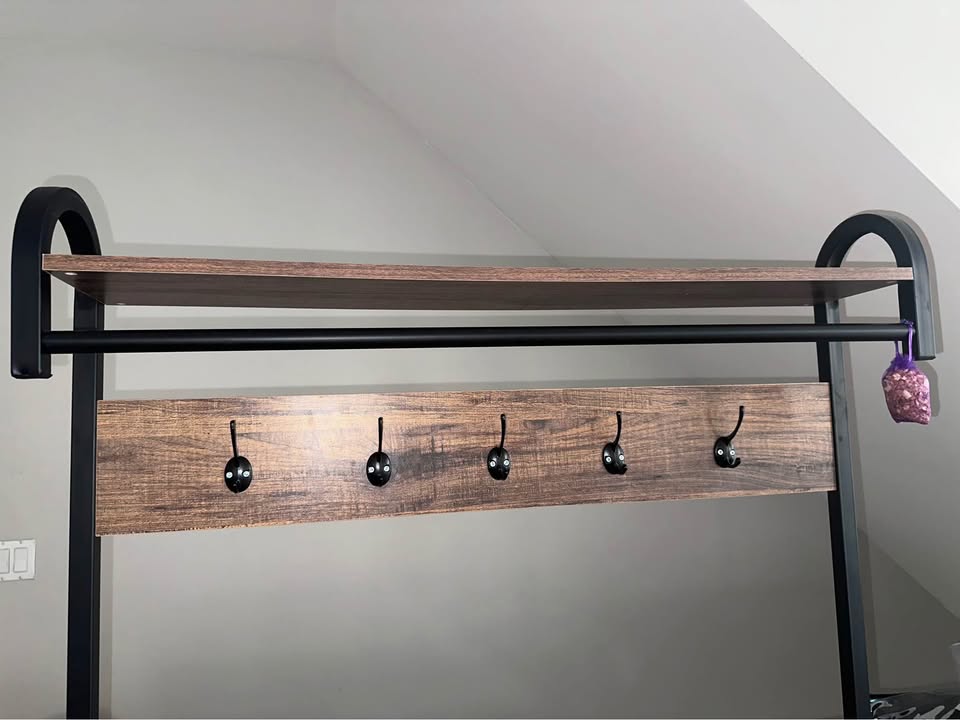 coat rack with bench ￼ - photo 5