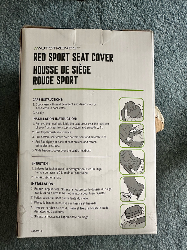 Red Sport Seat Cover (1) - photo 4