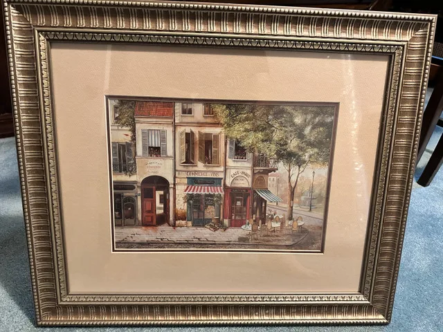 Cafe de Paris framed print thumbnail