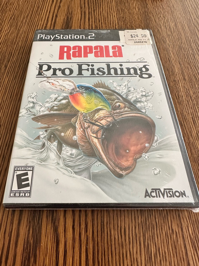 PS2 - Rapala Pro Fishing video game