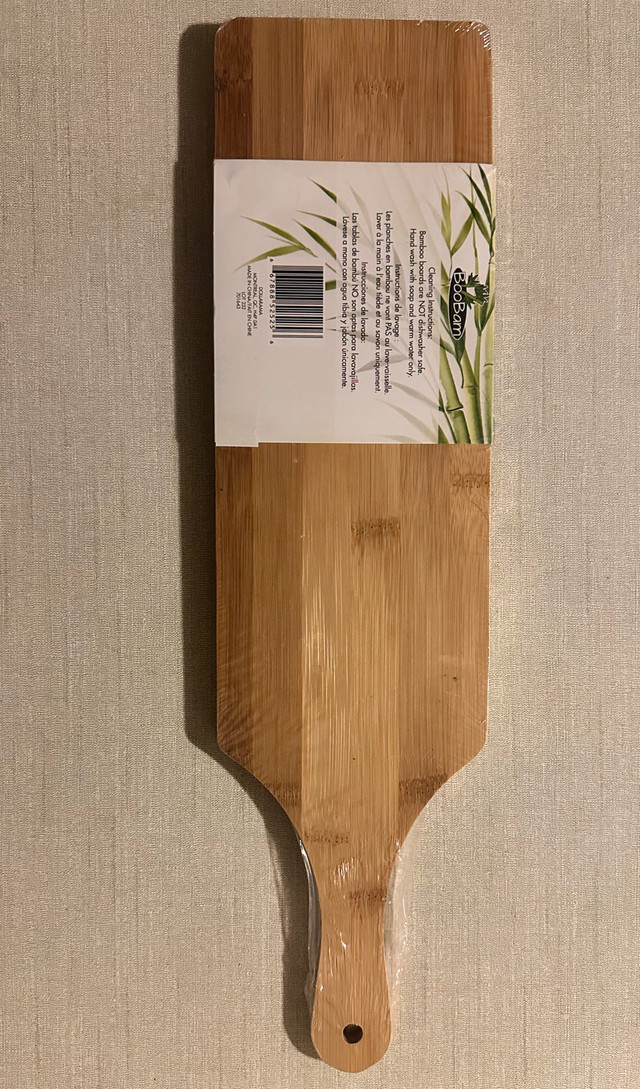 Bamboo and slate serving board - photo 2