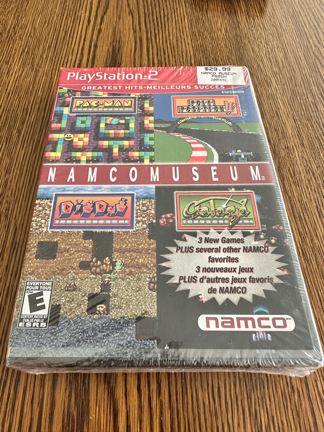 PS2 Namcomuseum Video Game