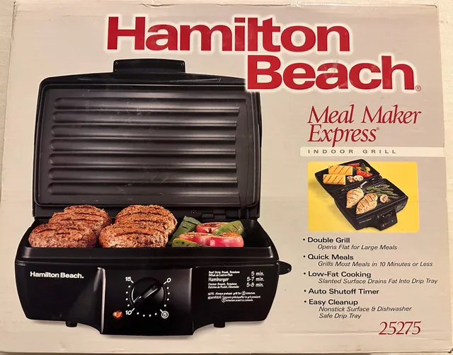 Hamilton Beach Meal Maker Express Indoor Grill thumbnail