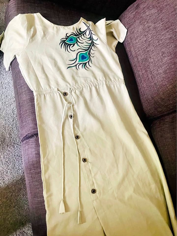 Beautiful long kurti,shirt ,worn once