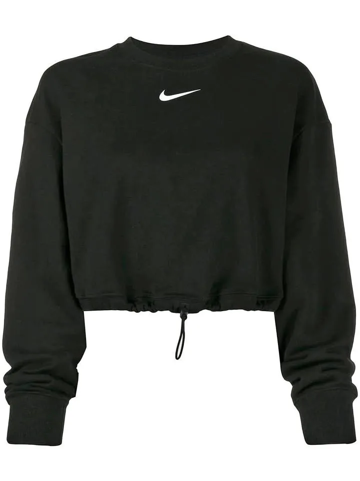 Nike Black Elastic Drawcord Cropped Mini thumbnail