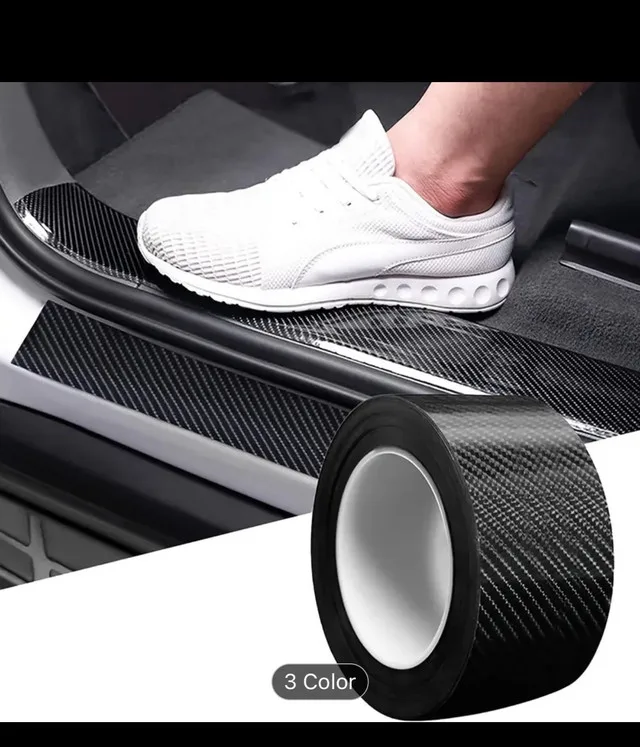 Carbon Fiber Vinyl Tape for Car Door Edges, Bumpers & More thumbnail