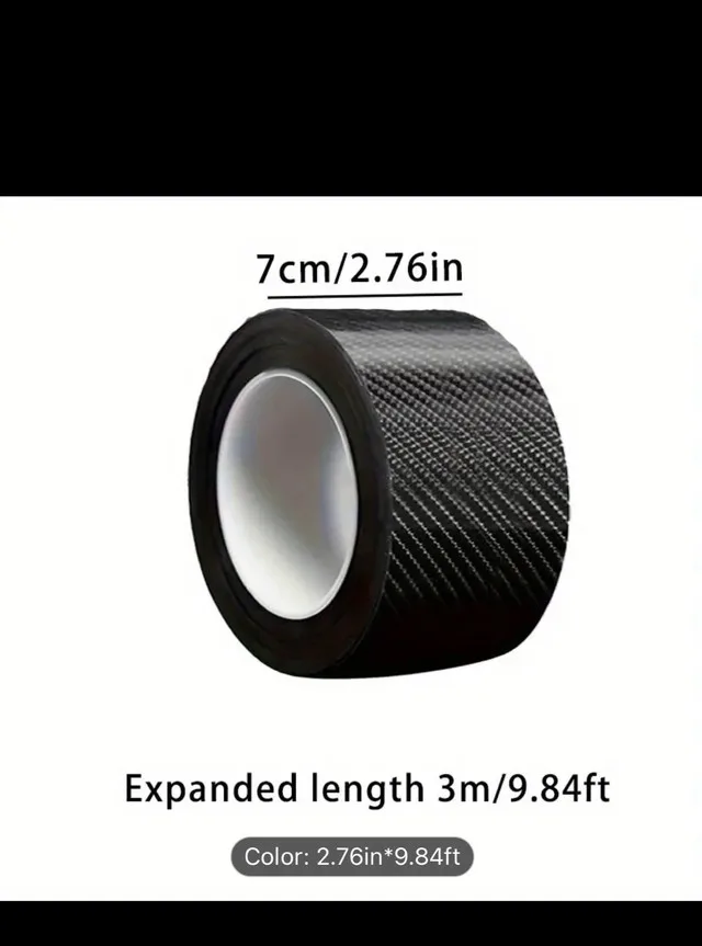 Carbon Fiber Vinyl Tape for Car Door Edges, Bumpers & More image indicator(10)