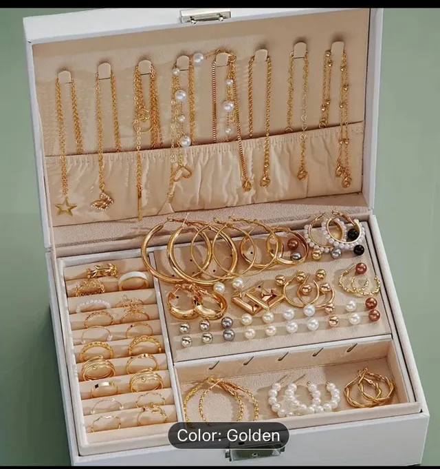 Vintage Elegant Jewelry Set image indicator(9)