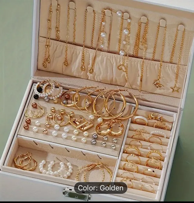 Vintage Elegant Jewelry Set image indicator(10)