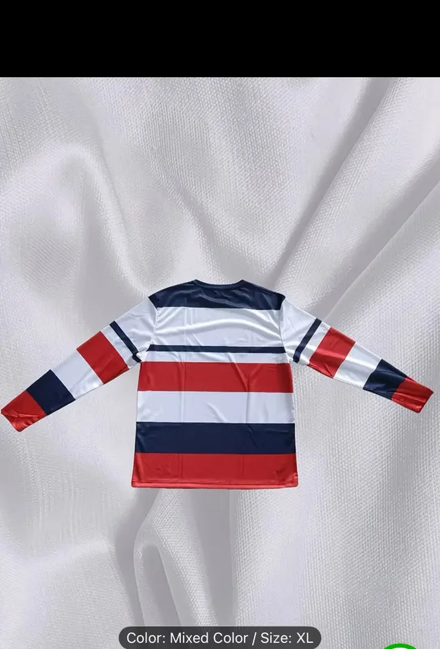 Men's Elegant Striped Color-Block Long Sleeve T-Shirt image indicator(6)