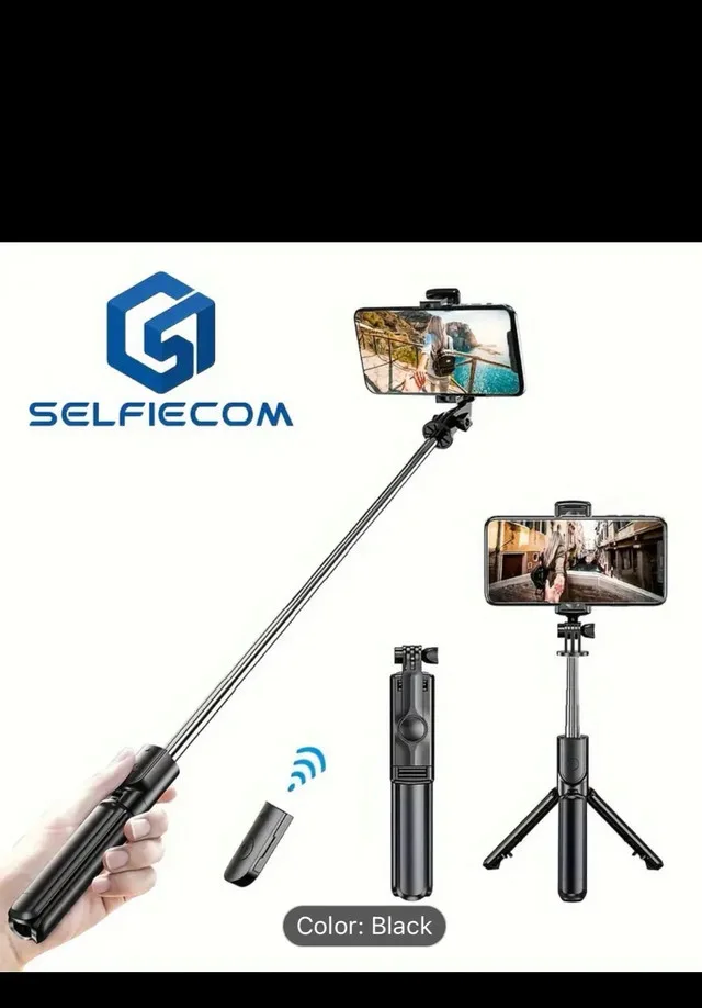 Selfiecom Extendable Tripod Selfie Stick thumbnail