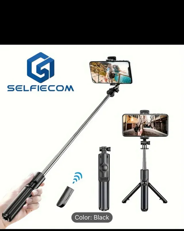 Selfiecom Extendable Tripod Selfie Stick image indicator(8)