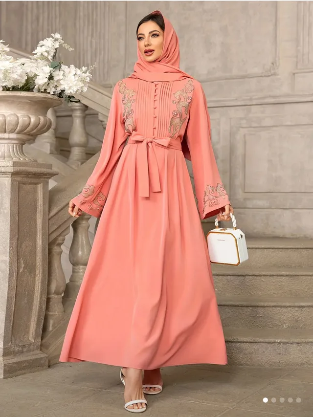 Elegant Women's Long Sleeve Maxi thumbnail