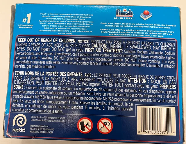 Finish Powerball All in 1 Max Dishwasher Tablets - 35 Count image indicator(2)