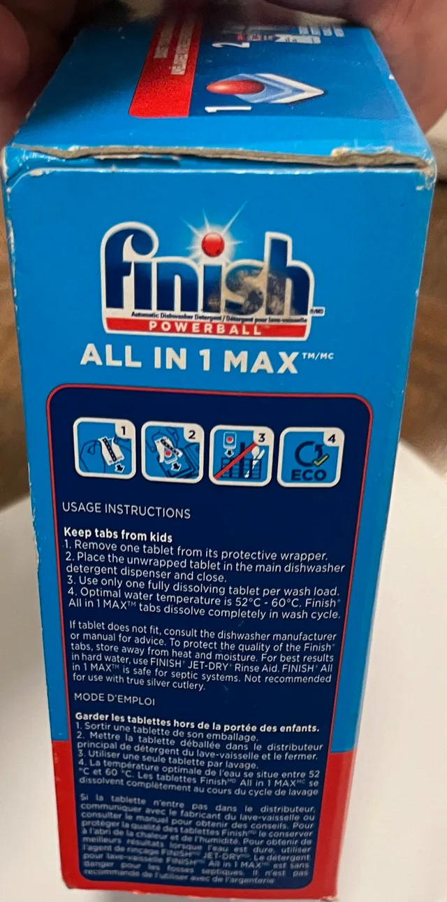Finish Powerball All in 1 Max Dishwasher Tablets - 35 Count image indicator(3)