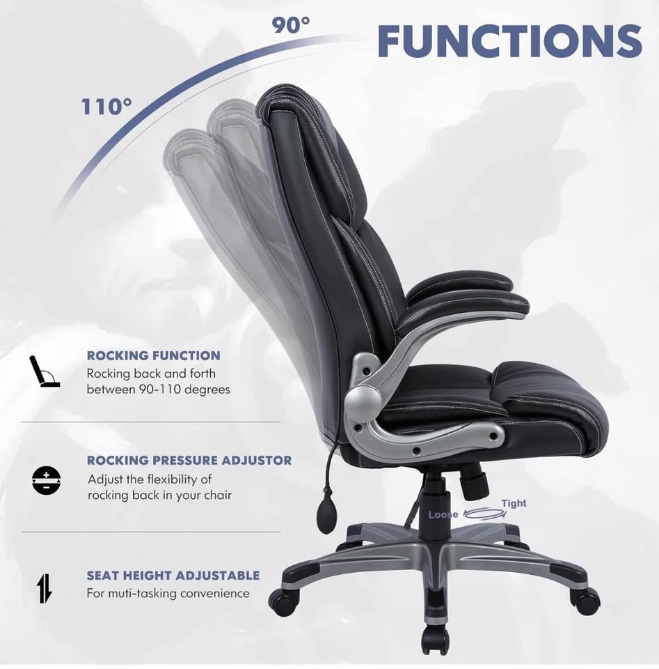 Unopened Box COLAMY High Back Executive Office Chair - photo 4